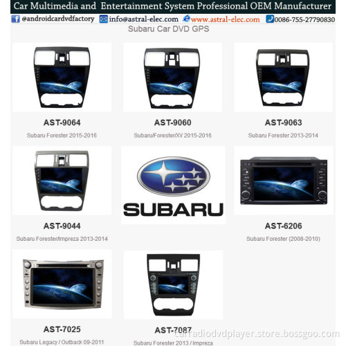 Auto Entertainment System Factory Subaru XV 2018